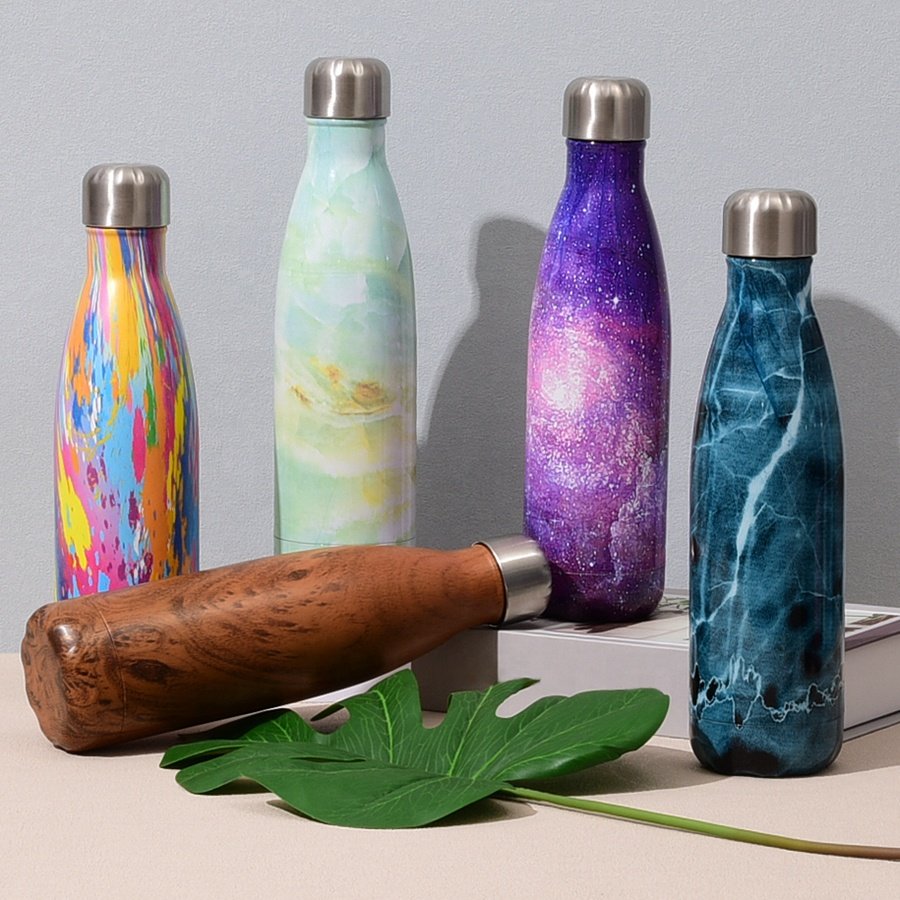Designed Insulated Wholesale Bullet Stainless Steel Vacuum Flask Thermal Bottle For School travel tumbler Water Bottles
