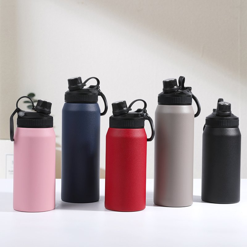 Wholesales Customization Quality 600ML 800ML Sports Outdoor Vacuum Insulated Stainless Steel Water Bottle