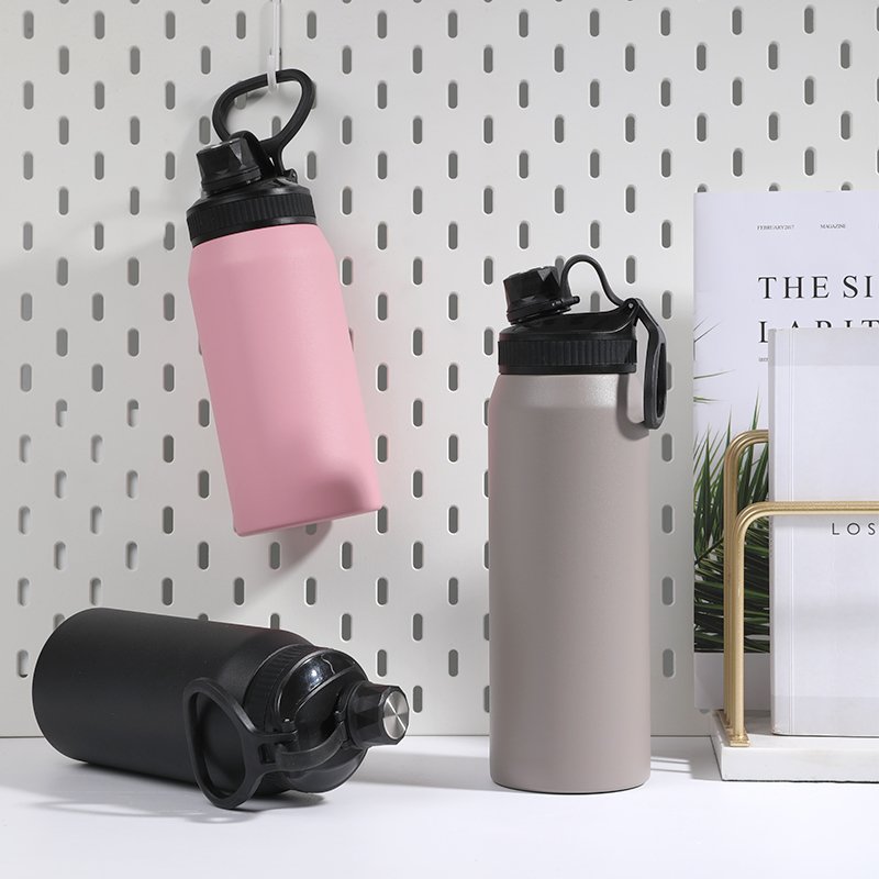 Wholesales Customization Quality 600ML 800ML Sports Outdoor Vacuum Insulated Stainless Steel Water Bottle