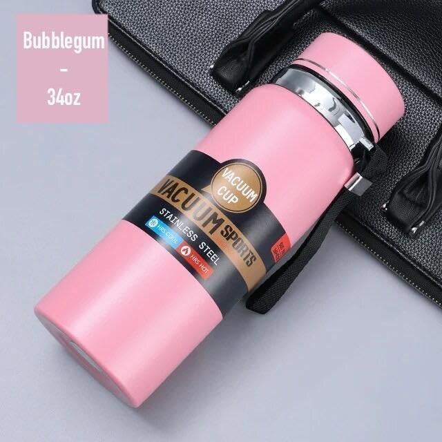 FACTORY Wholesale 600ml 800ml 1000ml Tumbler thermos Inox vasos de acero inoxidable stainless steel water bottle wit