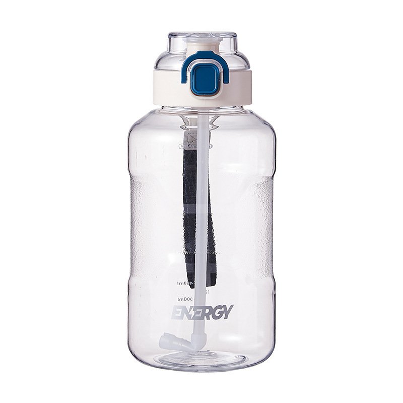 1500ml BPA Free Water Bottle with Straw Leakproof Plastic Bottle Dishwasher Safe Tritan Sports Water Bottle for Men