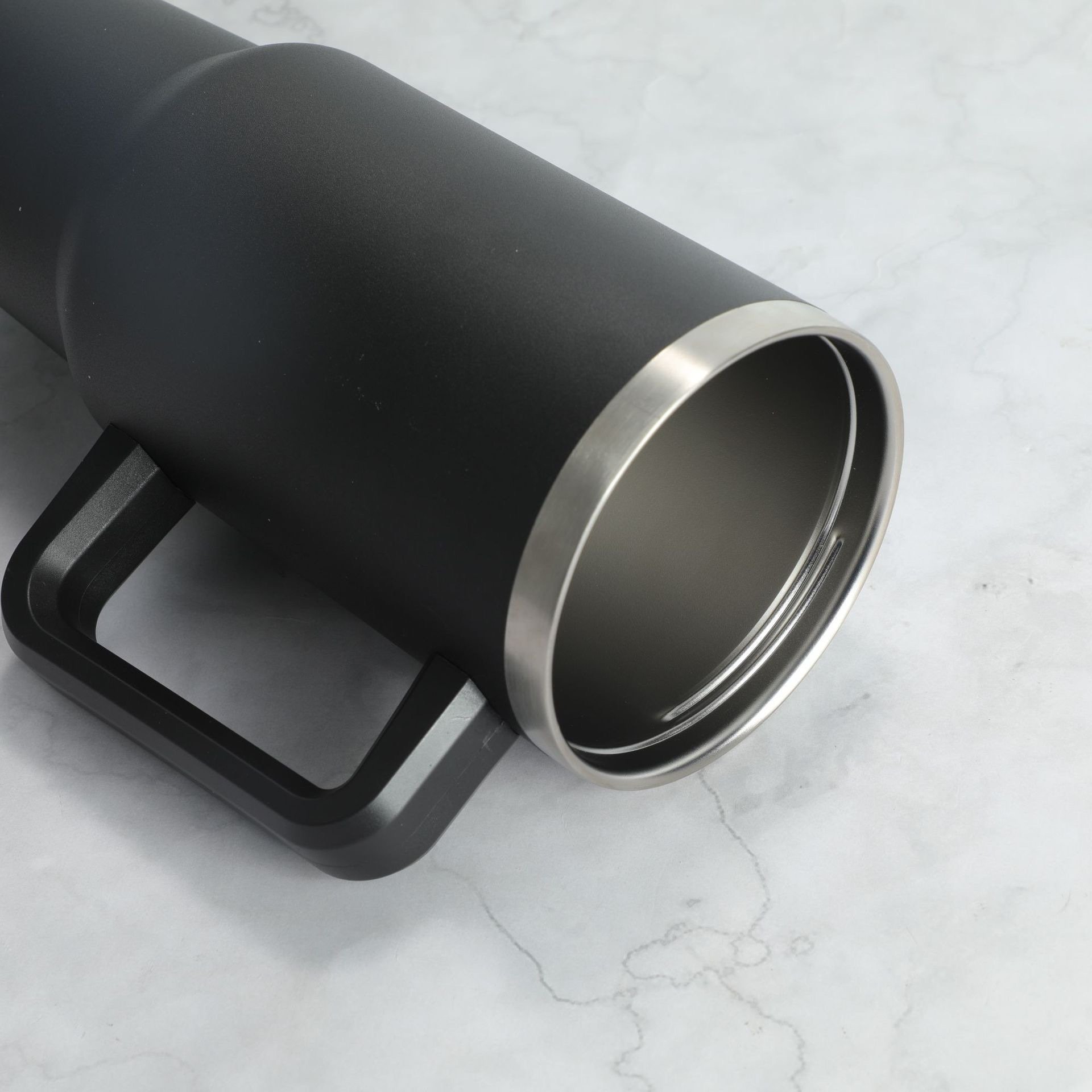 Travel tumbler 40oz vaccum flask double walled thermal stainless steel tumbler with handle,water bottle for school