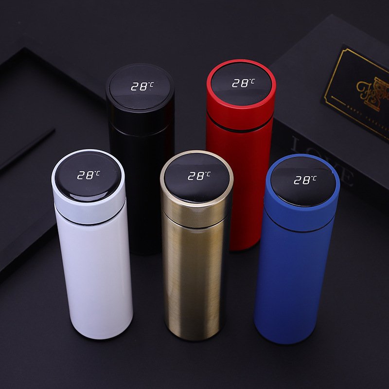 High Quality Smart Water Cup Thermos Mug Stainless Steel Insulated Thermos Bottle with LED Temperature Display