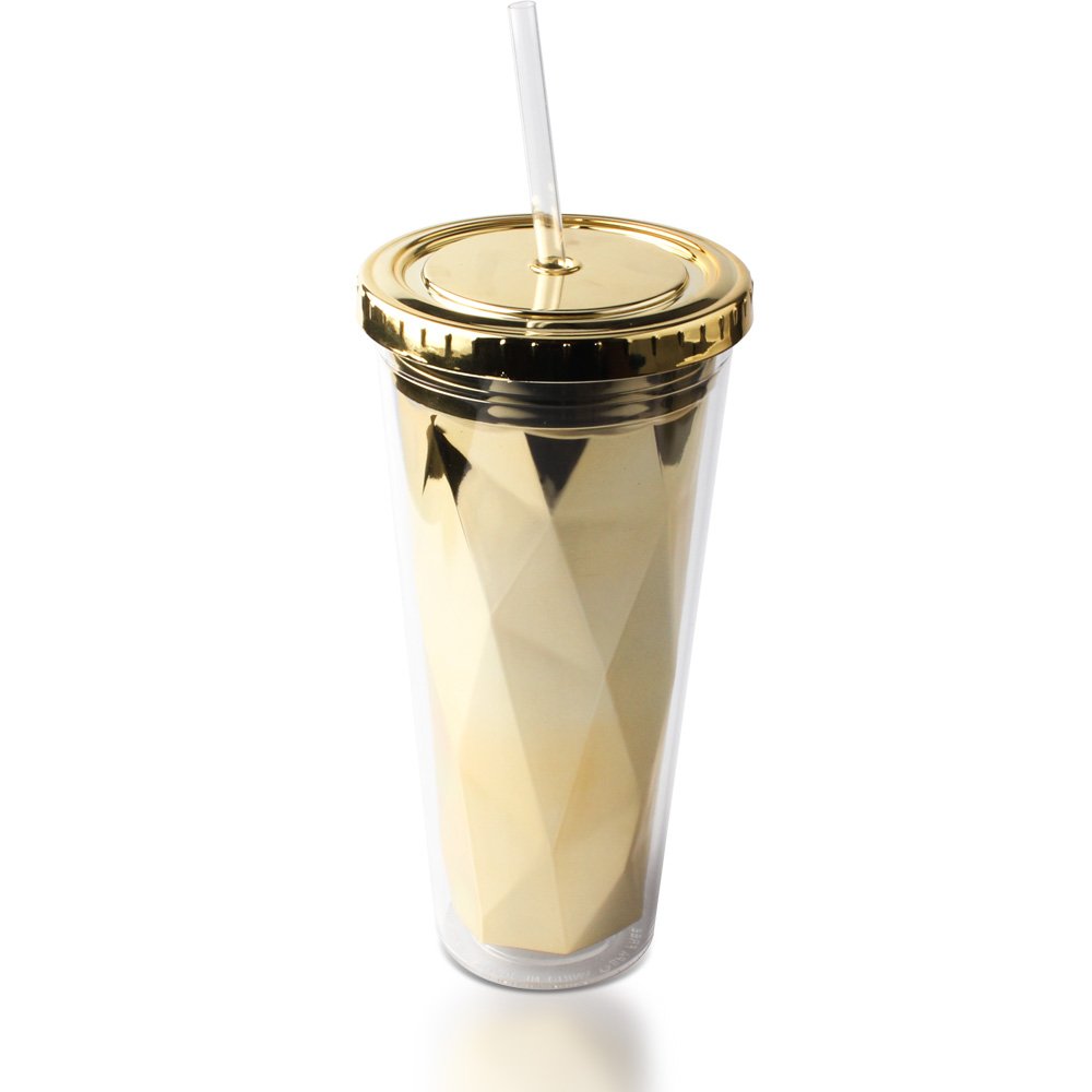 16oz Plastic Double Wall Water Coffee Cup With Recycle Materials Hot Plastic Coffee Mug For Entertainments