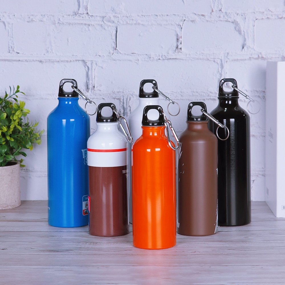 Unionpromo Customized outdoor sport aluminium water bottle for promotion