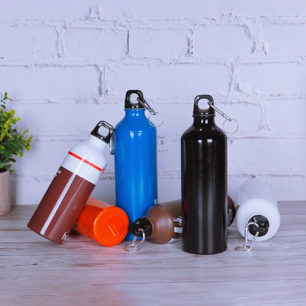 Unionpromo Customized outdoor sport aluminium water bottle for promotion