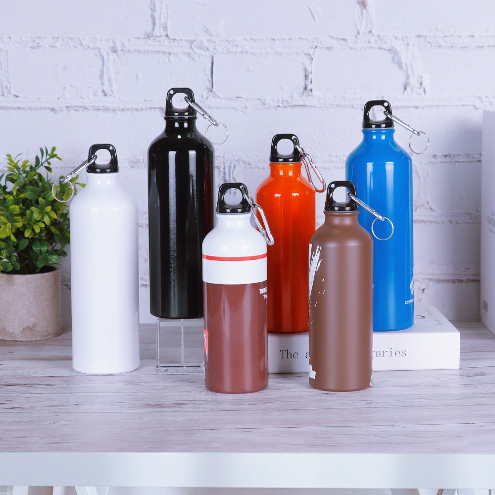 Unionpromo Customized outdoor sport aluminium water bottle for promotion
