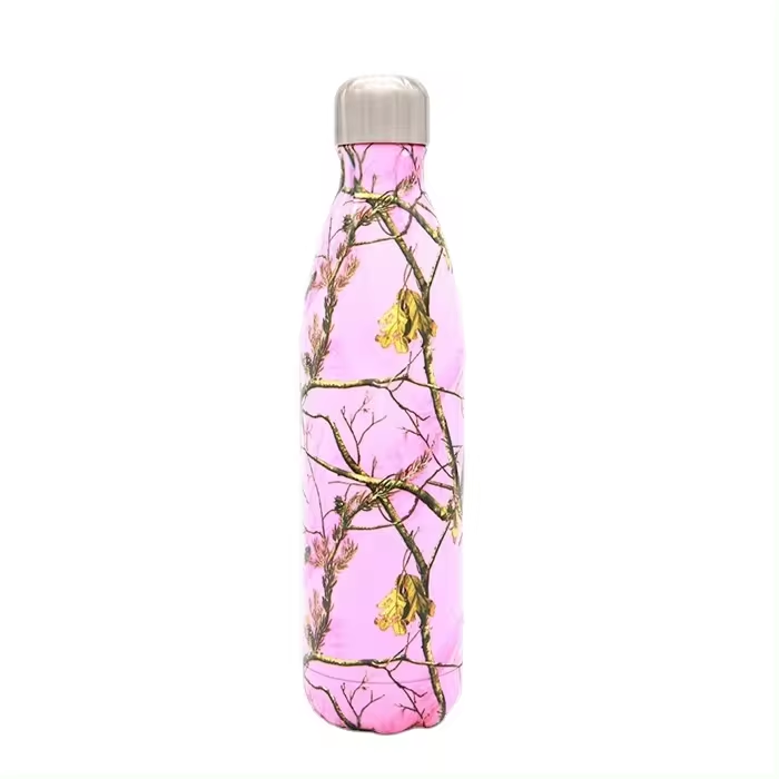 Children Double Wall Stainless Steel Insulated Water Bottle Applicable for Boiling Water with Lid