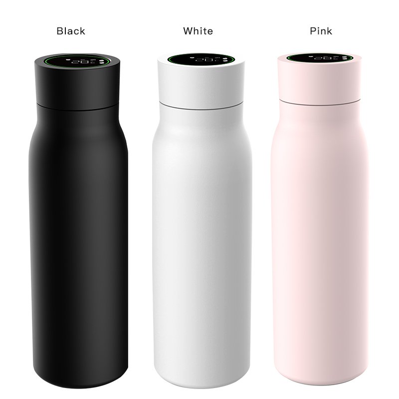 oem custom logo sublimation temperature thermal drink bottle motivational gym water bottles with time marker