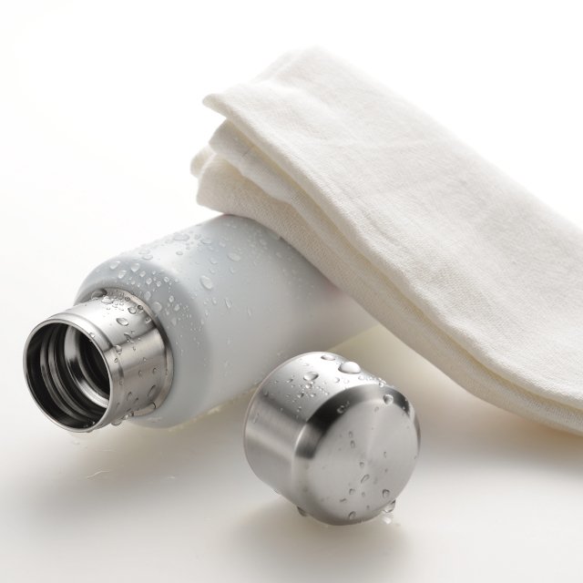 IM-0007 IMIO stainless steel water bottles tumblers vacuum flasks slim bottle 300ml white
