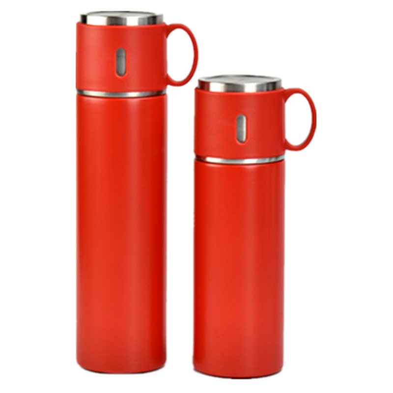 500ml New Arrivals Thermos Set Stainless Steel Vacuum Flask Gift Set With Two Cups