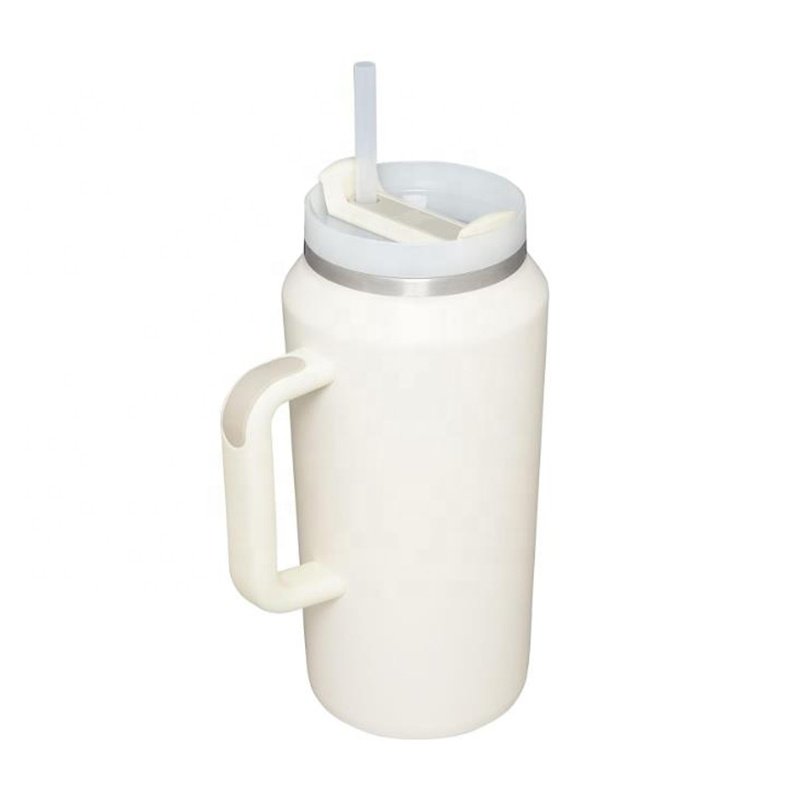 Double wall stainless steel 64oz stainless steel water bottle beer growler water thermo flask