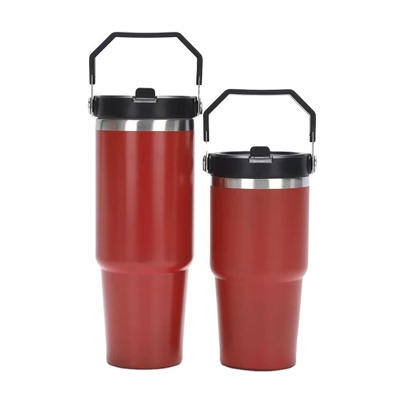 Wholesale 20oz 30oz Stainless Steel Tumbler Vacuum Flask Travel Thermos Water Bottle with Classic Design Lid for Adults
