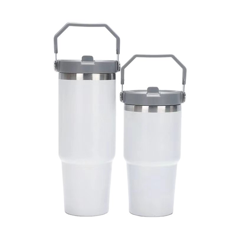 Wholesale 20oz 30oz Stainless Steel Tumbler Vacuum Flask Travel Thermos Water Bottle with Classic Design Lid for Adults
