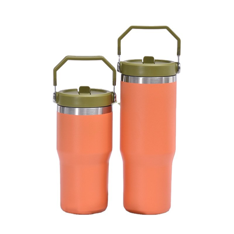 Wholesale 20oz 30oz Stainless Steel Tumbler Vacuum Flask Travel Thermos Water Bottle with Classic Design Lid for Adults