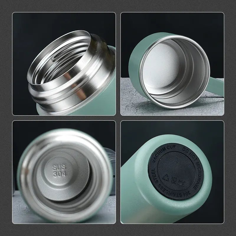Double Wall 500ML Leak Proof Business Gift Set Coffee Tea Cups Set Stainless Steel Vacuum Flask Gift Set Box