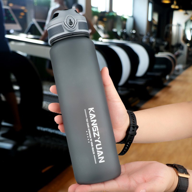 KANGZYUAN Custom Portable Reusable 1 Liter BPA Free Eco-friendly Tritan GYM Sports Plastic Water Bottle for adults