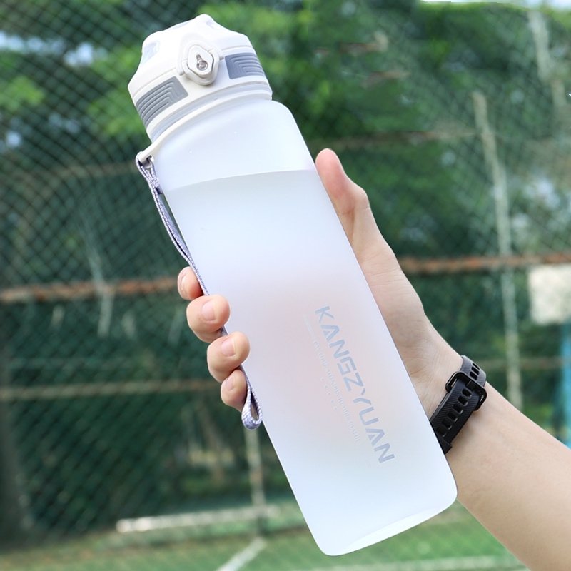 KANGZYUAN Custom Portable Reusable 1 Liter BPA Free Eco-friendly Tritan GYM Sports Plastic Water Bottle for adults