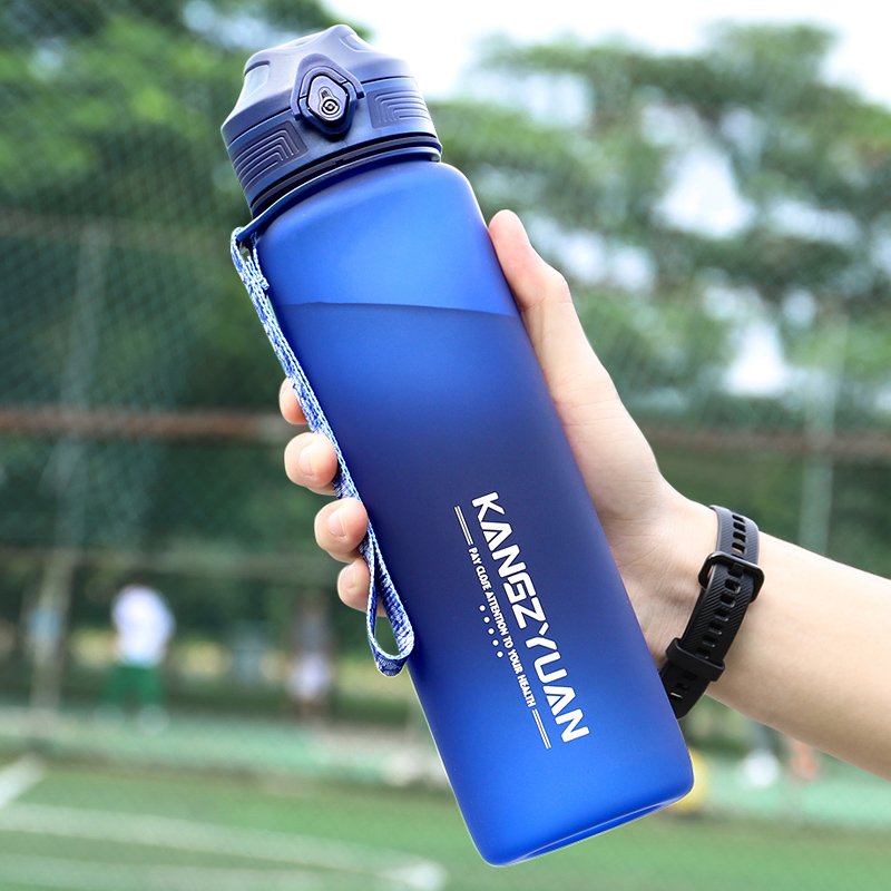 KANGZYUAN Custom Portable Reusable 1 Liter BPA Free Eco-friendly Tritan GYM Sports Plastic Water Bottle for adults