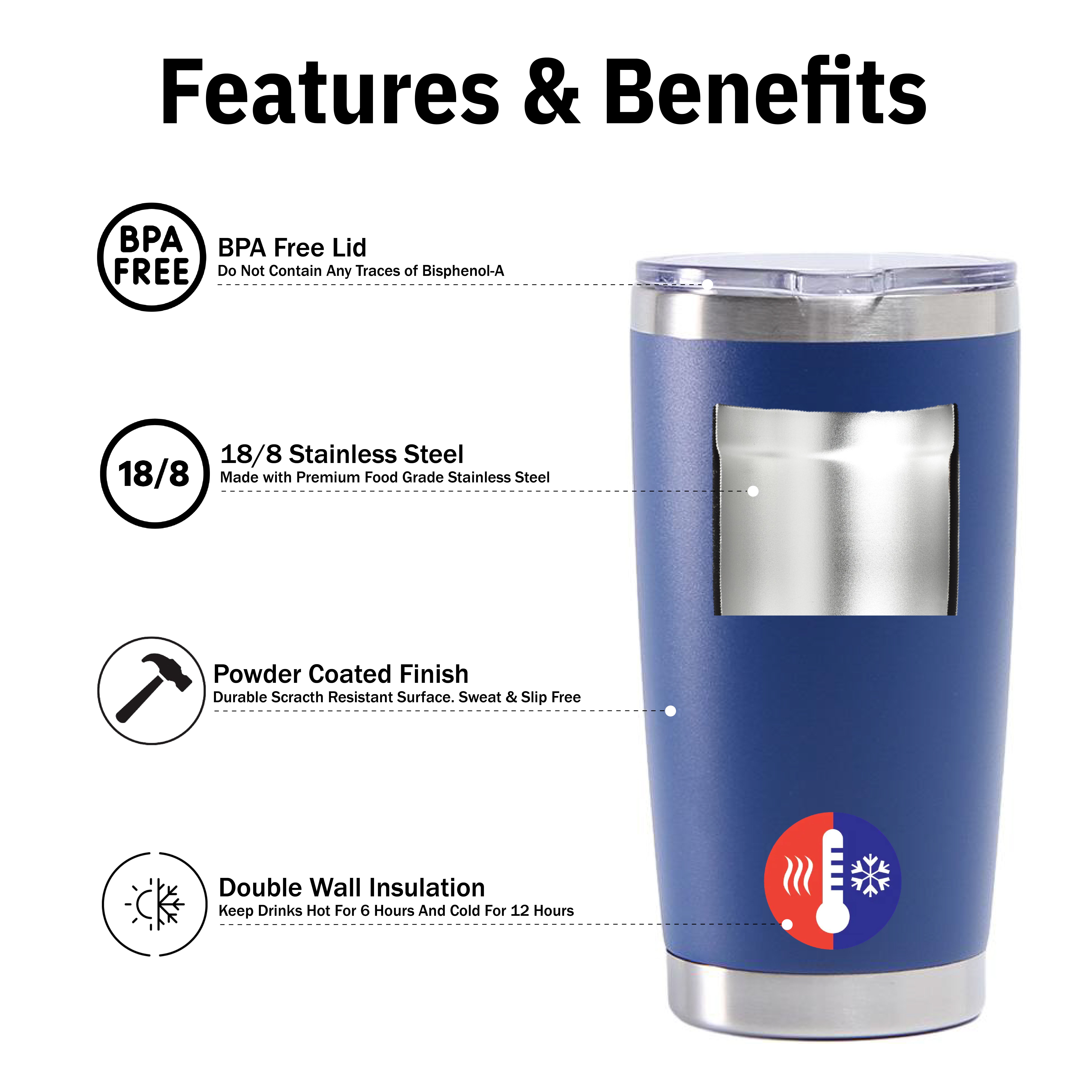 2024 Hot Selling Double Wall Insulated Coffee Tumbler Stainless Steel Travel Mug Straw Wholesale Bulk PC Tumblers Thermos Effect
