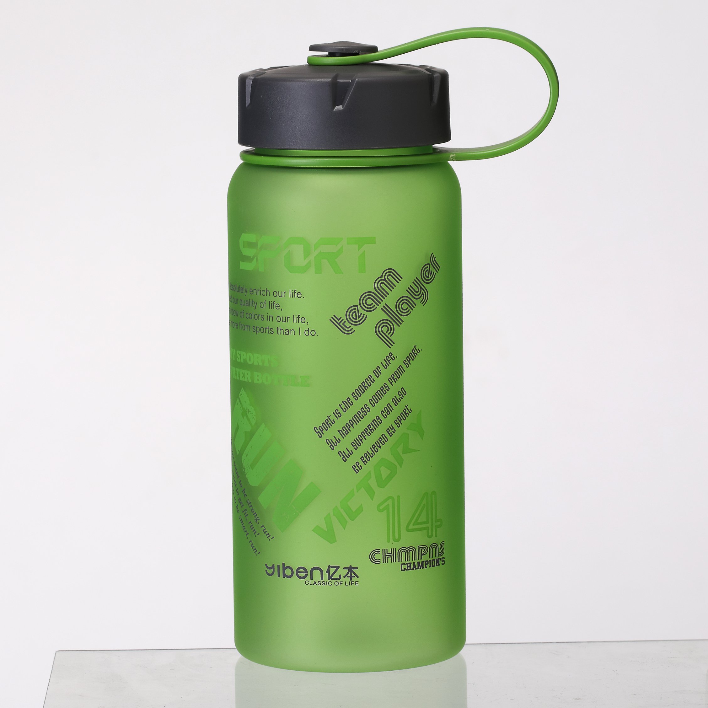 2023 Custom Logo 780ML 650ML Gym Sports BPA Free Tritan Clear Plastic Wide Mouth Drinking Water Bottle with Lid