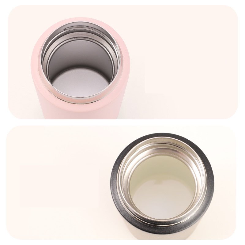 Business custom 400ml double wall thermos vacuum flasks gifts cup stainless steel insulated travel hot water bottle with filter