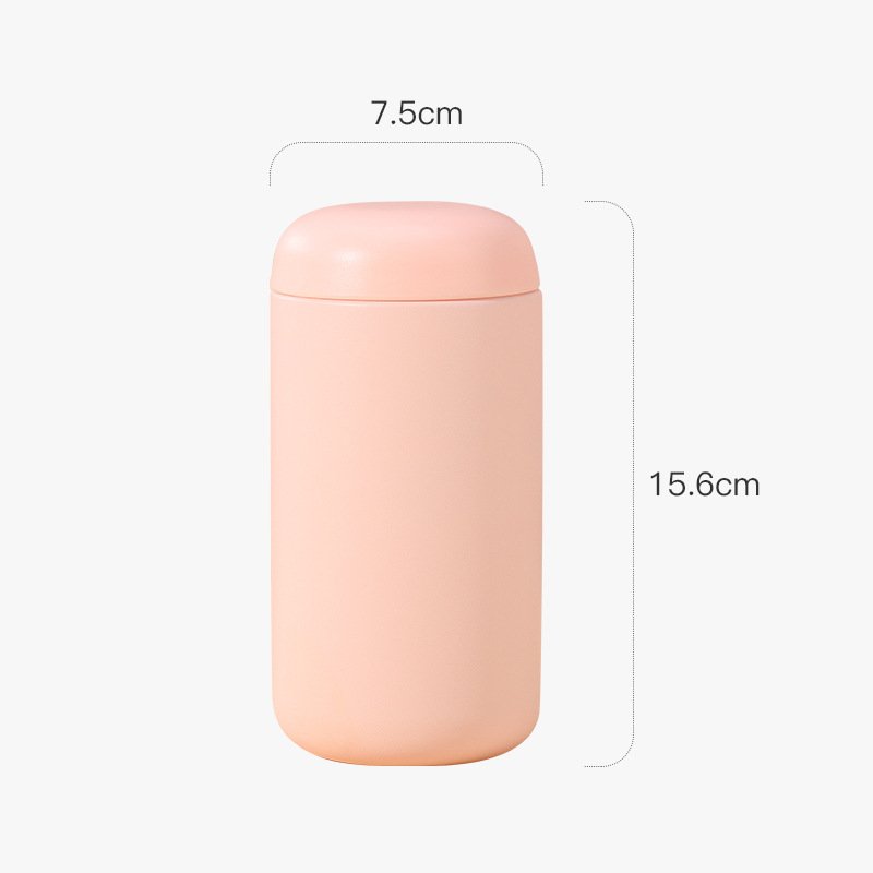 Business custom 400ml double wall thermos vacuum flasks gifts cup stainless steel insulated travel hot water bottle with filter