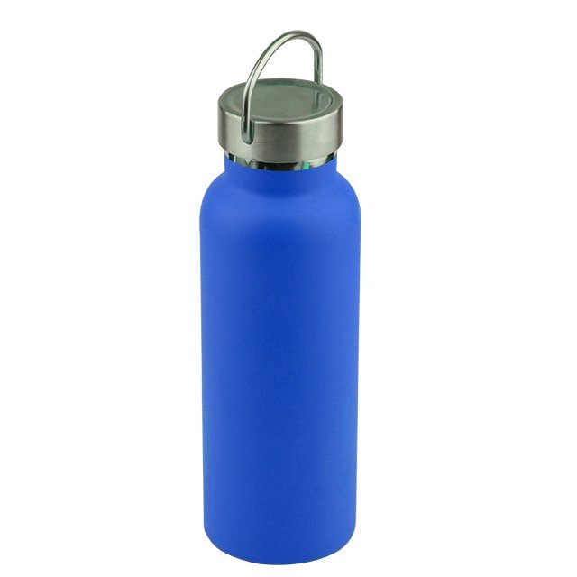 BPA free outdoor Double Wall 500ml Vacuum Flask Termo Stainless Steel Thermo Bamboo Lid Insulated Water Bottles