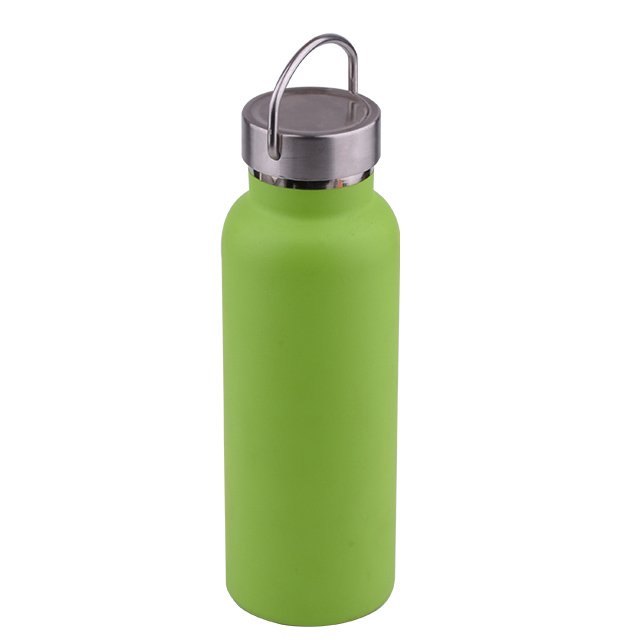 BPA free outdoor Double Wall 500ml Vacuum Flask Termo Stainless Steel Thermo Bamboo Lid Insulated Water Bottles