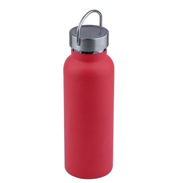 BPA free outdoor Double Wall 500ml Vacuum Flask Termo Stainless Steel Thermo Bamboo Lid Insulated Water Bottles