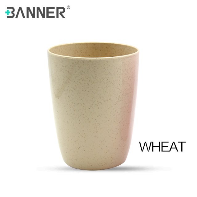 Eco-friendly Degradable Wheat Straw Cup Environmental Mug For Sale