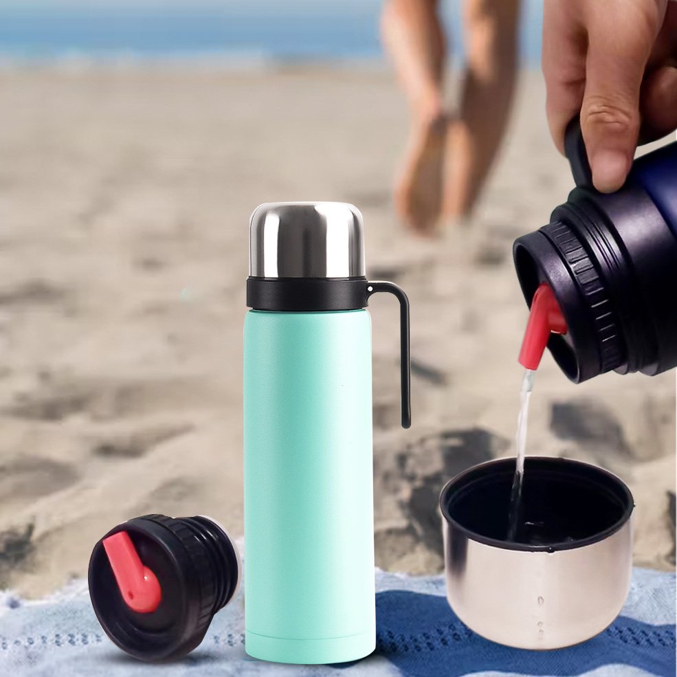 Credrink Termos Yerba Mate Tea Vacuum Flask 1L Double Wall Stainless Steel Thermos Flask Termo Insulated Vacuum Termos Bottle