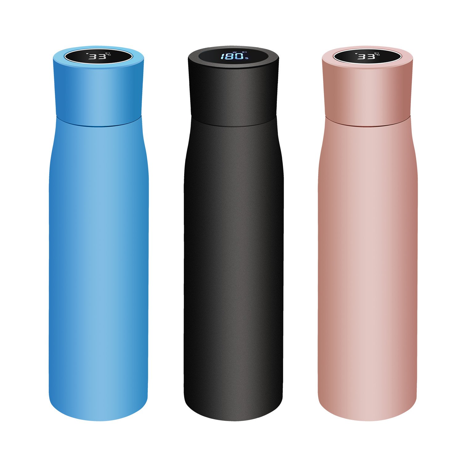 750ML UV Self-cleaning Smart Water Bottle Insulated Water Bottle Vacuum Stainless Steel Outdoor Drinkware Modern Vacuum Flasks