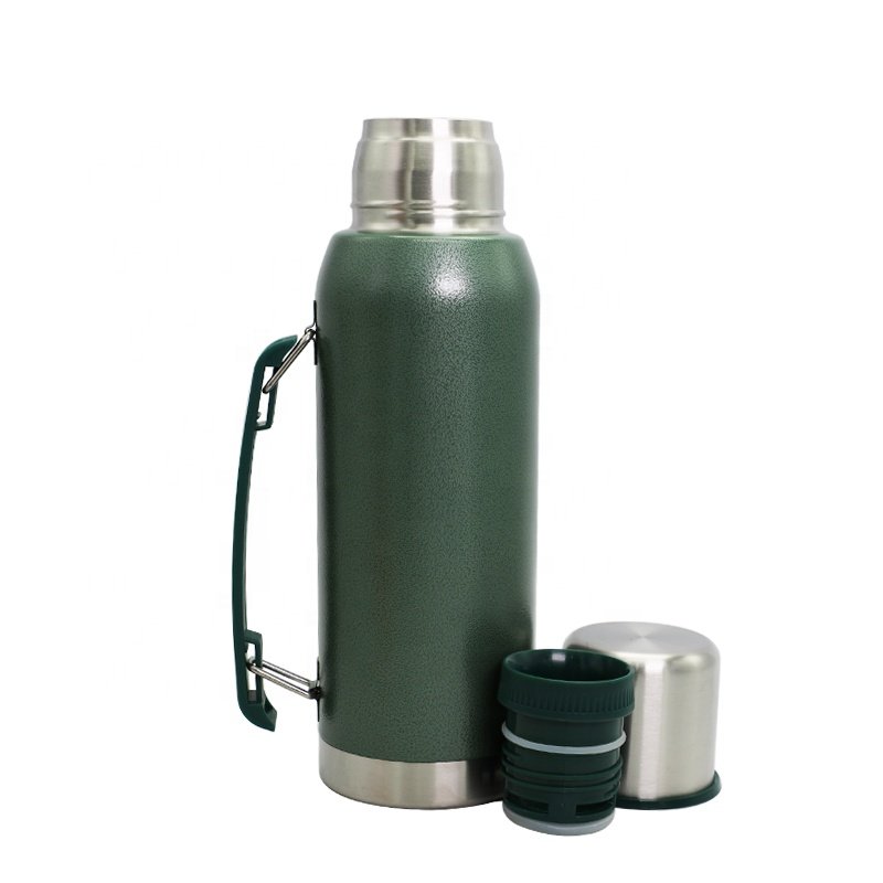 Adventure outdoor high vacuum travel mug stainless steel water bottle wide mouth thermo vacuum flask