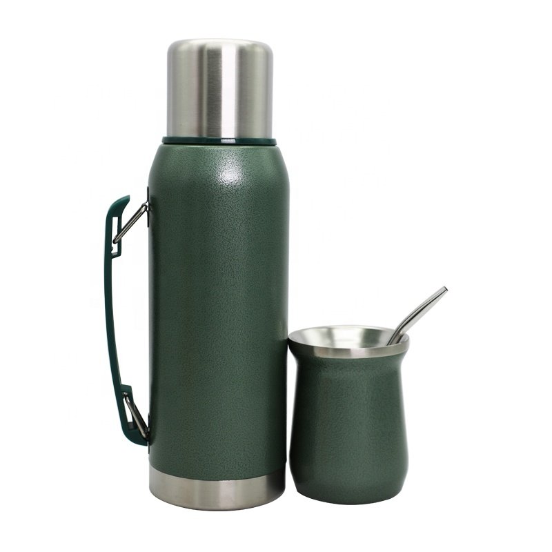 Adventure outdoor high vacuum travel mug stainless steel water bottle wide mouth thermo vacuum flask