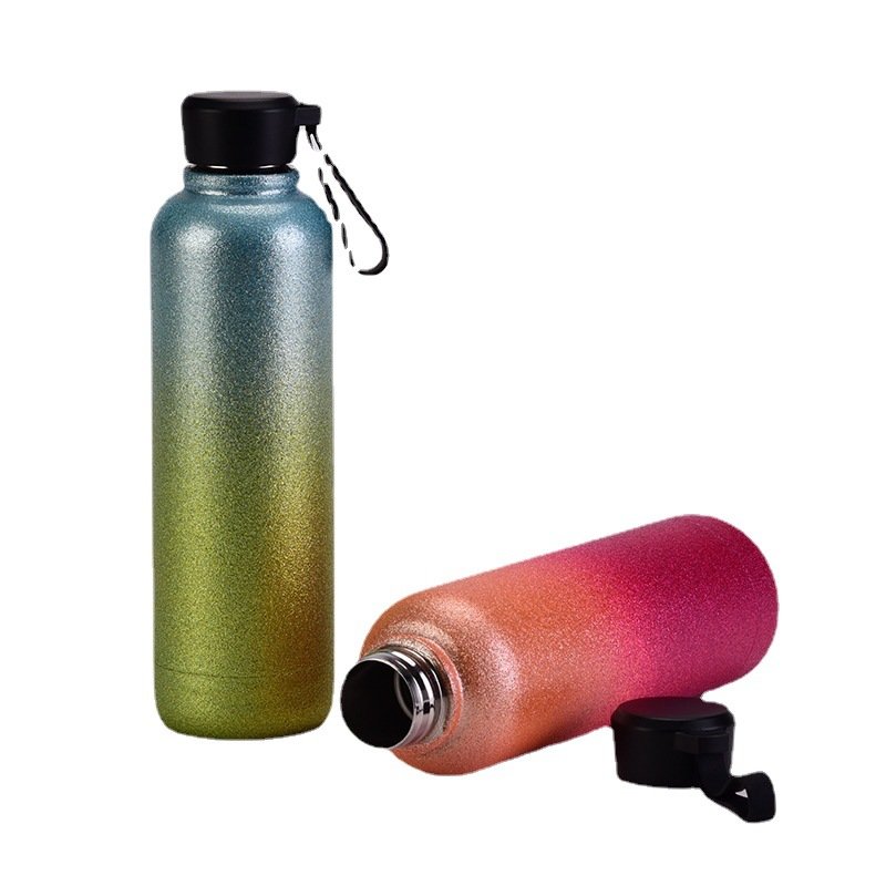 New Design Stainless Steel Cup Wholesale Vacuum Flask 16oz Gradient Ramp Vacuum Insulated Cup