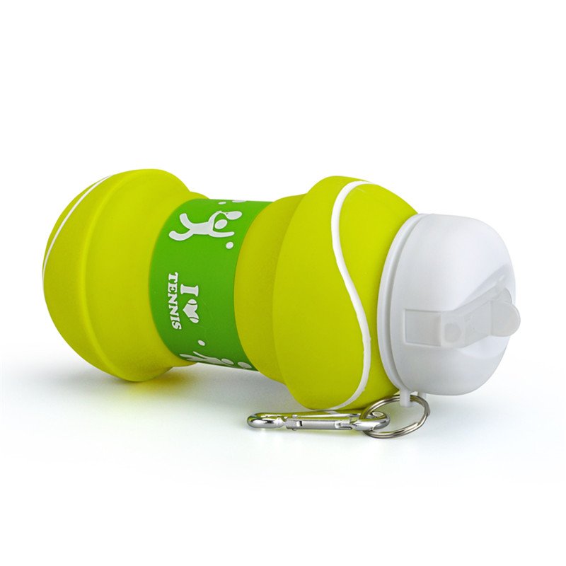 Collapsible Silicone water bottle Reusable BPA Free Travel Collapsible Water Bottle
