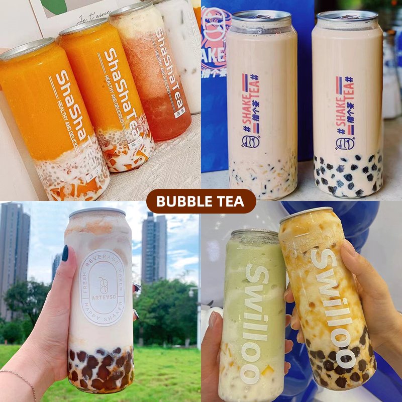 Pull-ring Plastic Bottles Fruit Juice Soda Water Plastic Ring-Pull Jar Pet Can