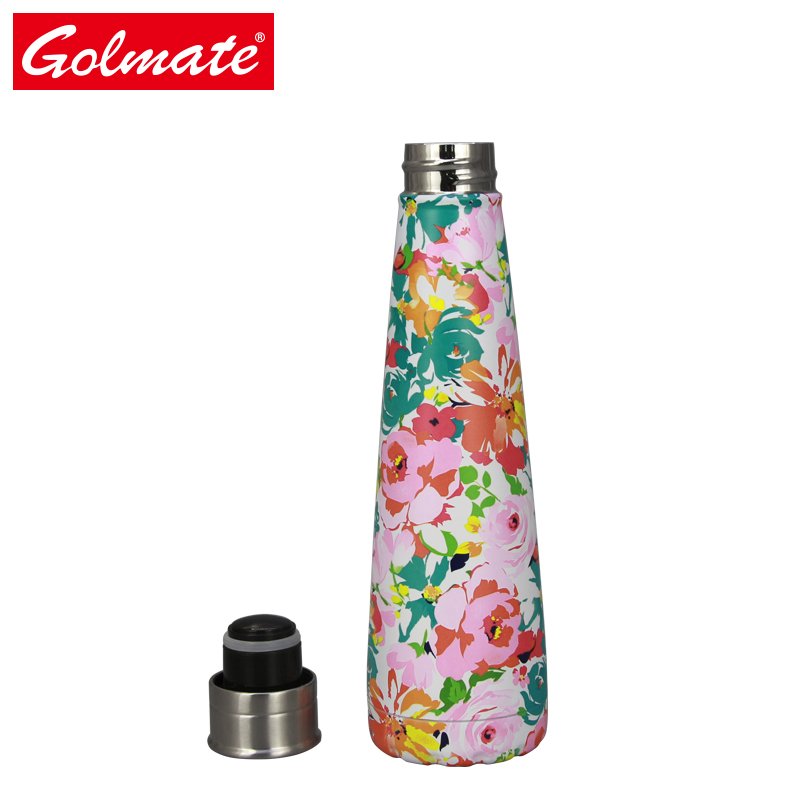 Good price stainless steel vacuum flask 420ml sport ss double walled insulated water bottle
