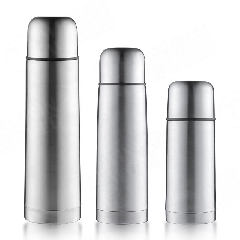 RCS Recycled Stainless Steel Leak-Proof Thermos Flask with Drinking Cup for On the Go, Insulation of Warm Beverages