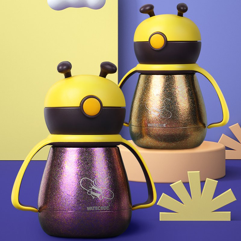 High Quality Titanium Travel Vacuum Flask Gift Insulated Children Thermos Kids Cup Bactericidal Water Bottle