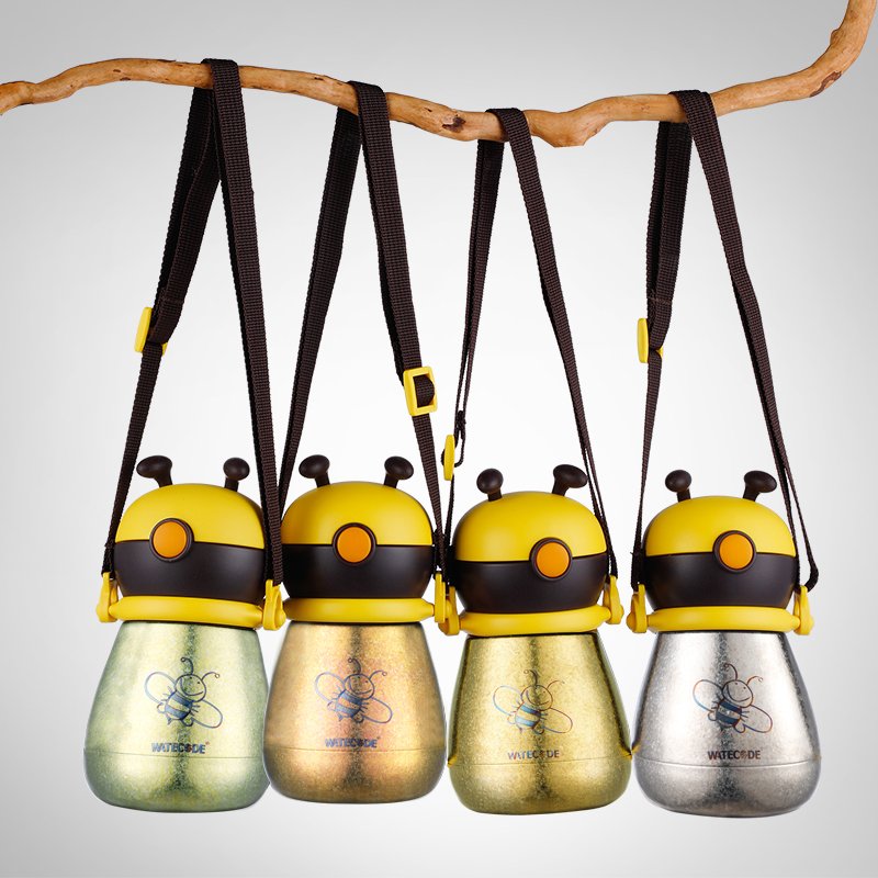 High Quality Titanium Travel Vacuum Flask Gift Insulated Children Thermos Kids Cup Bactericidal Water Bottle