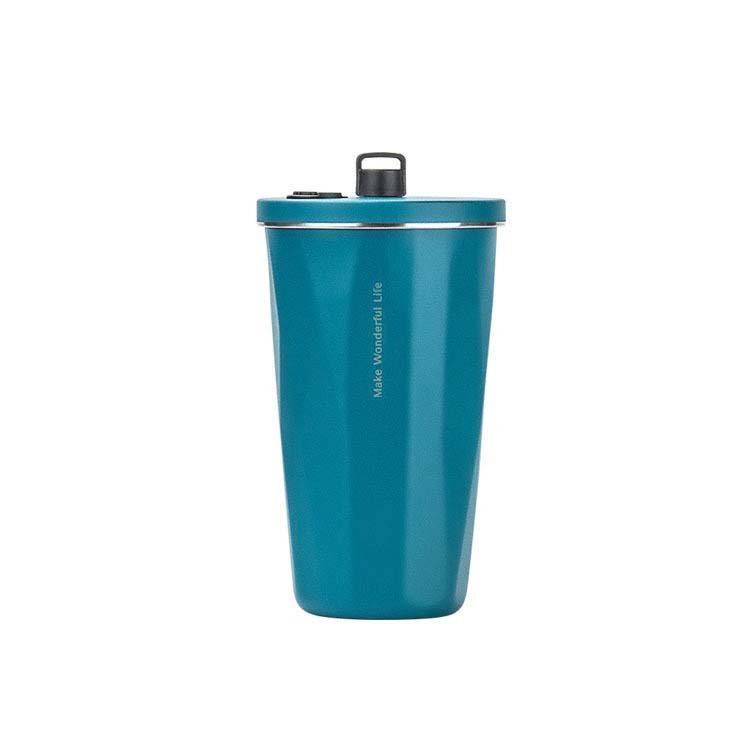 600ml Stainless steel coffee cup Ice Ba insulation car straw cup vacuum large capacity water bottle