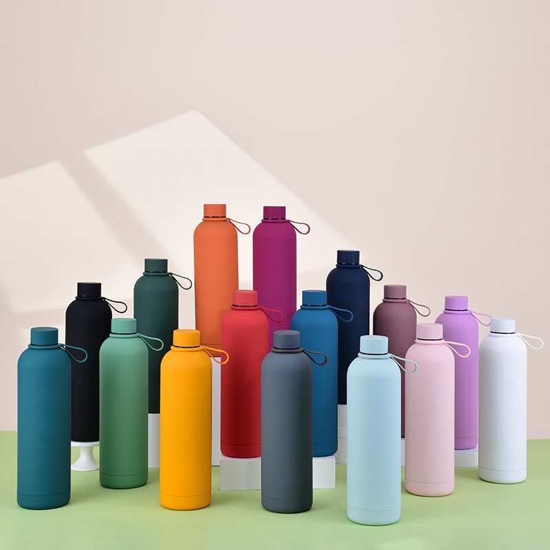 1000ml 750ml 500ml Thermos Bottles 304 Stainless Steel Vacuum Flask Sports Gym Insulated Water Thermos Bottle