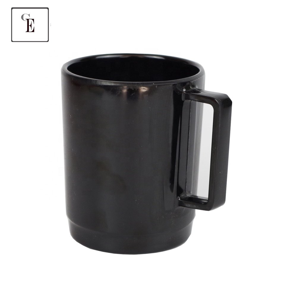 Wholesale Custom Food grade Unbreakable Tea Cups 100% Melamine Mug with handle