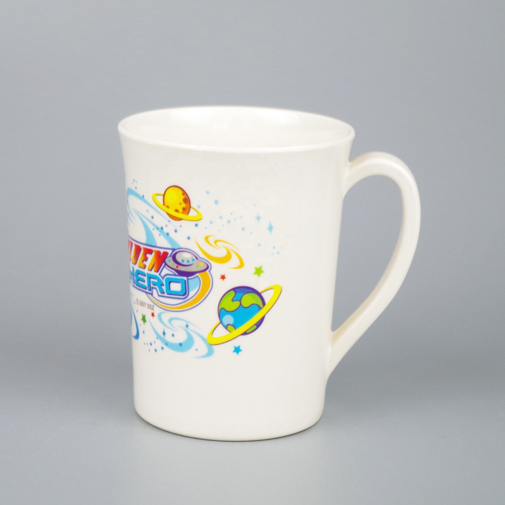 Wholesale Custom Food grade Unbreakable Tea Cups 100% Melamine Mug with handle