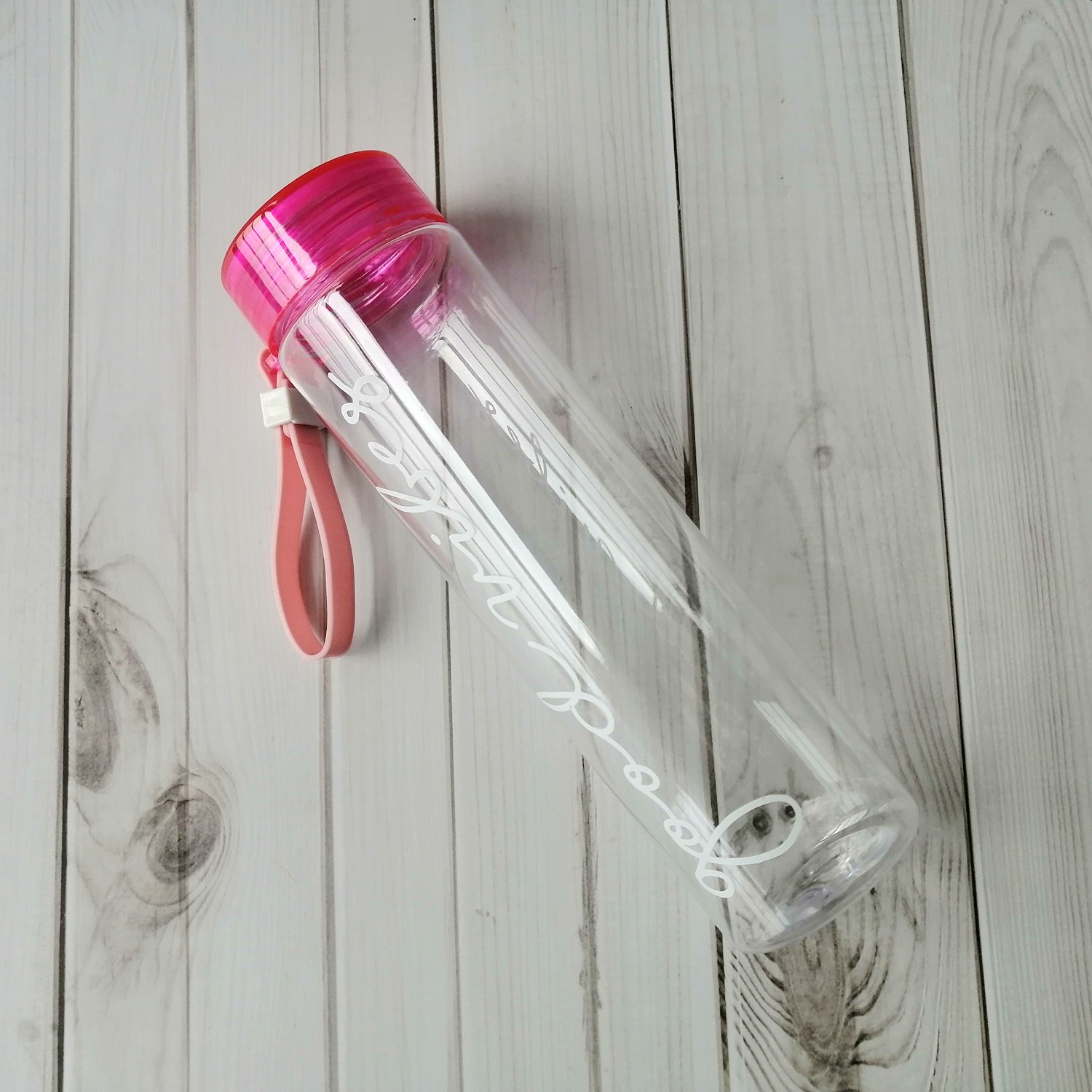 2023 Top Seller Water Bottle BPA Free Frosted Brief Style Custom Logo Student Colorful Plastic Drink Bottle