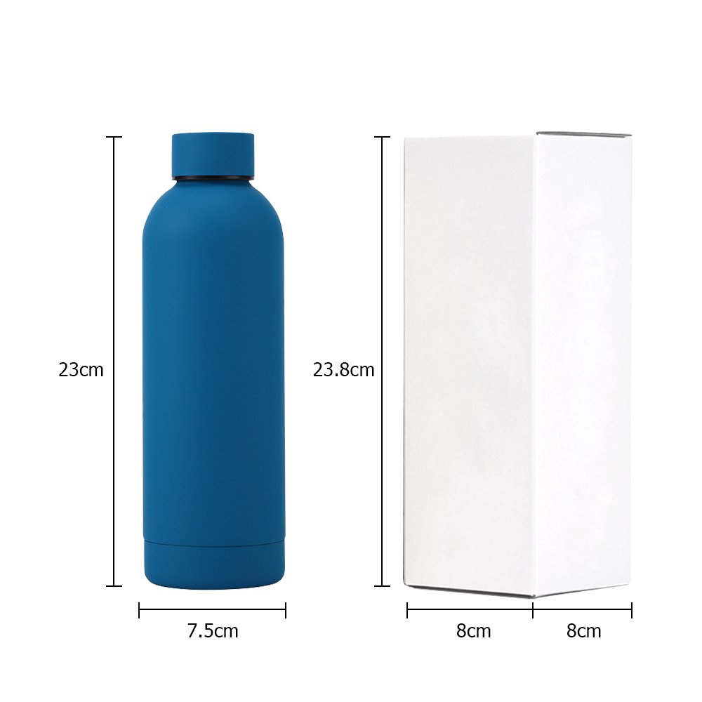 2024 New Custom Logo 500ml Sport Drink Bottle Stainless Steel Double Wall Outdoor Sports Vacuum Flasks