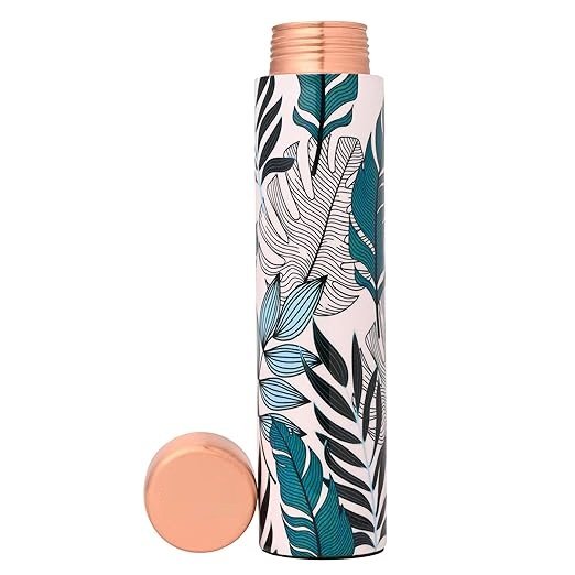 100% Pure Handmade Hammered Copper Water Bottles Manufacturer Leakproof Copper Bottles Fitness Custom Water Bottle