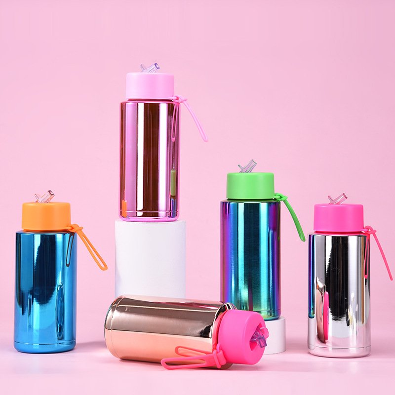 Wholesale Big Capacity 1000ml Reusable Vacuum Insulated Wide Mouth Sports Water Bottle Flask